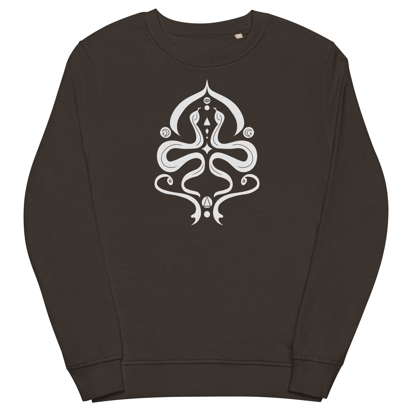 Serpentine Veil Emblem Unisex Organic Sweatshirt