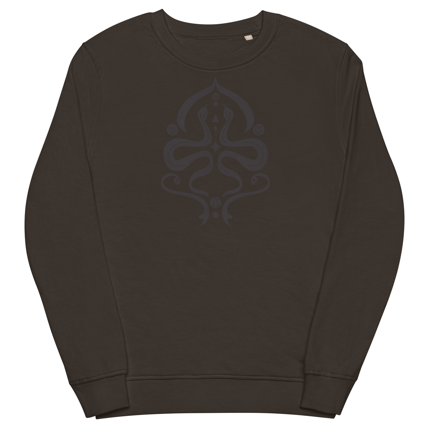 Serpentine Veil Emblem Unisex Organic Sweatshirt