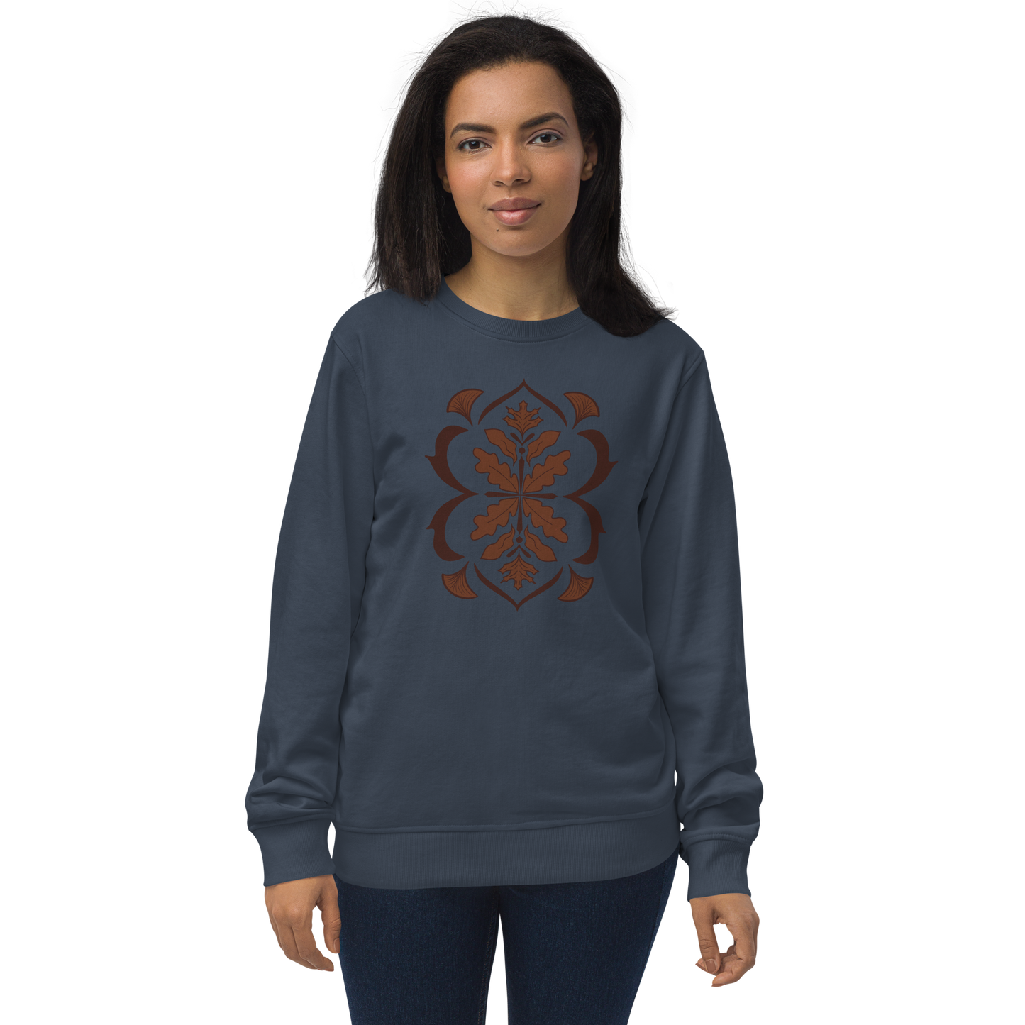 Autumn Filigree Unisex Organic Sweatshirt