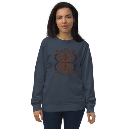 Autumn Filigree Unisex Organic Sweatshirt