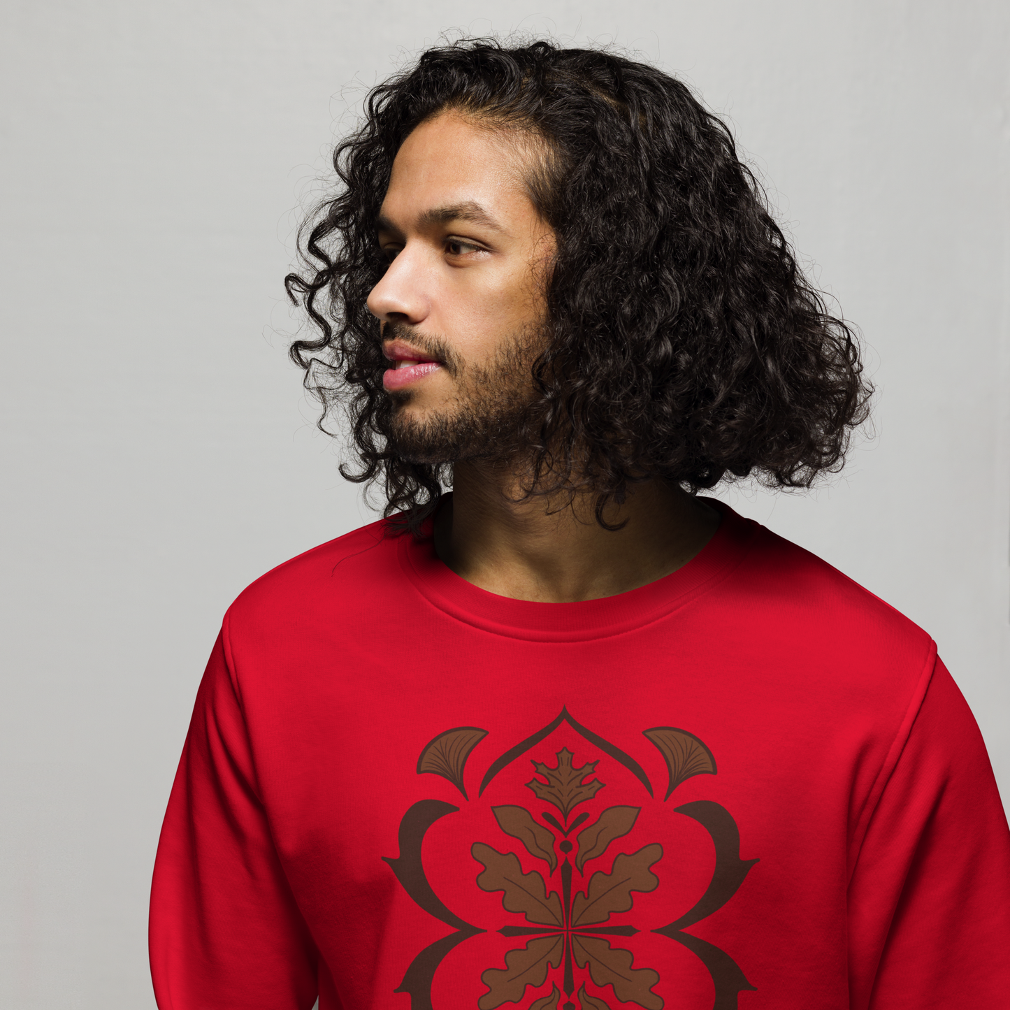 Autumn Filigree Unisex Organic Sweatshirt