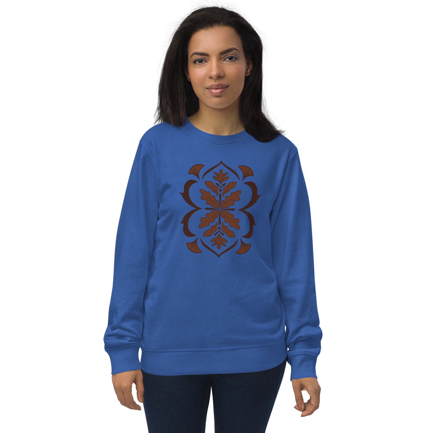 Autumn Filigree Unisex Organic Sweatshirt