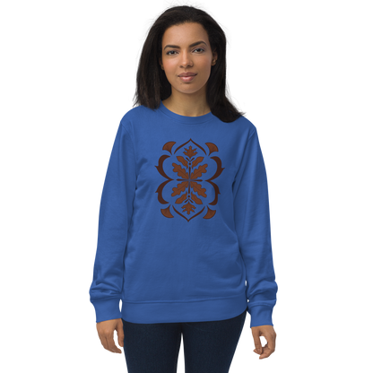 Autumn Filigree Unisex Organic Sweatshirt