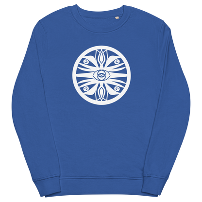 Eye of the Oracle Emblem Unisex Organic Sweatshirt