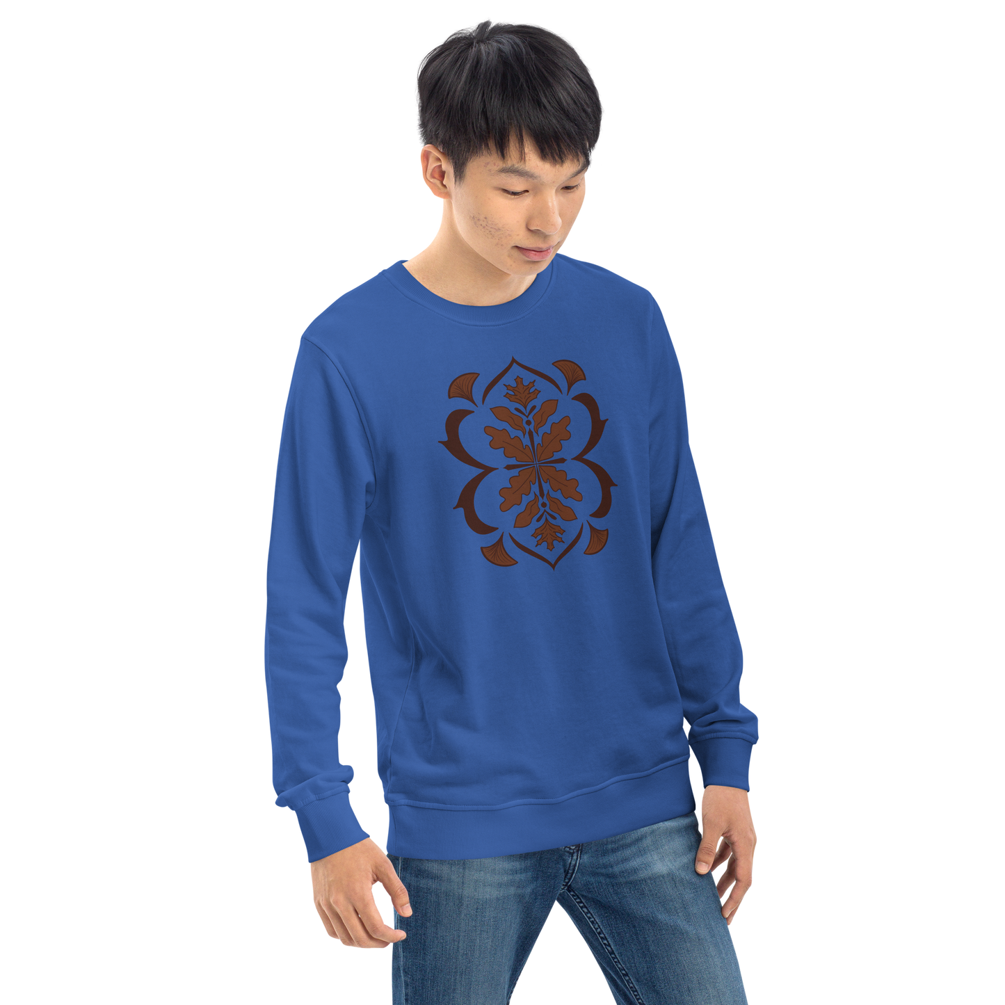 Autumn Filigree Unisex Organic Sweatshirt