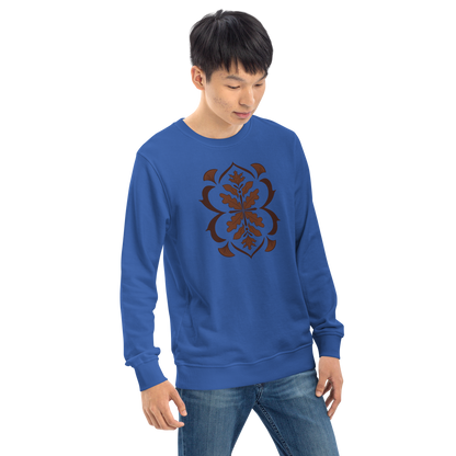 Autumn Filigree Unisex Organic Sweatshirt