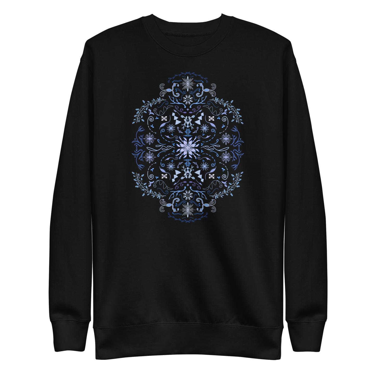 Winter Folk Art Unisex Premium Sweatshirt