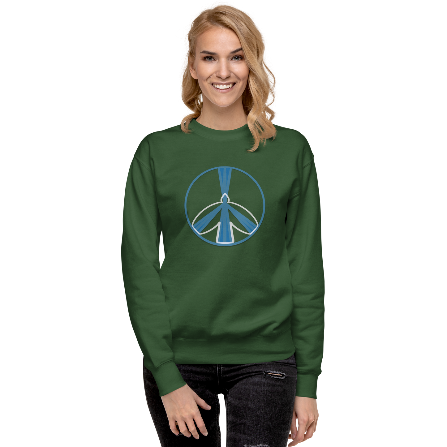 Peace Dove Unisex Premium Sweatshirt