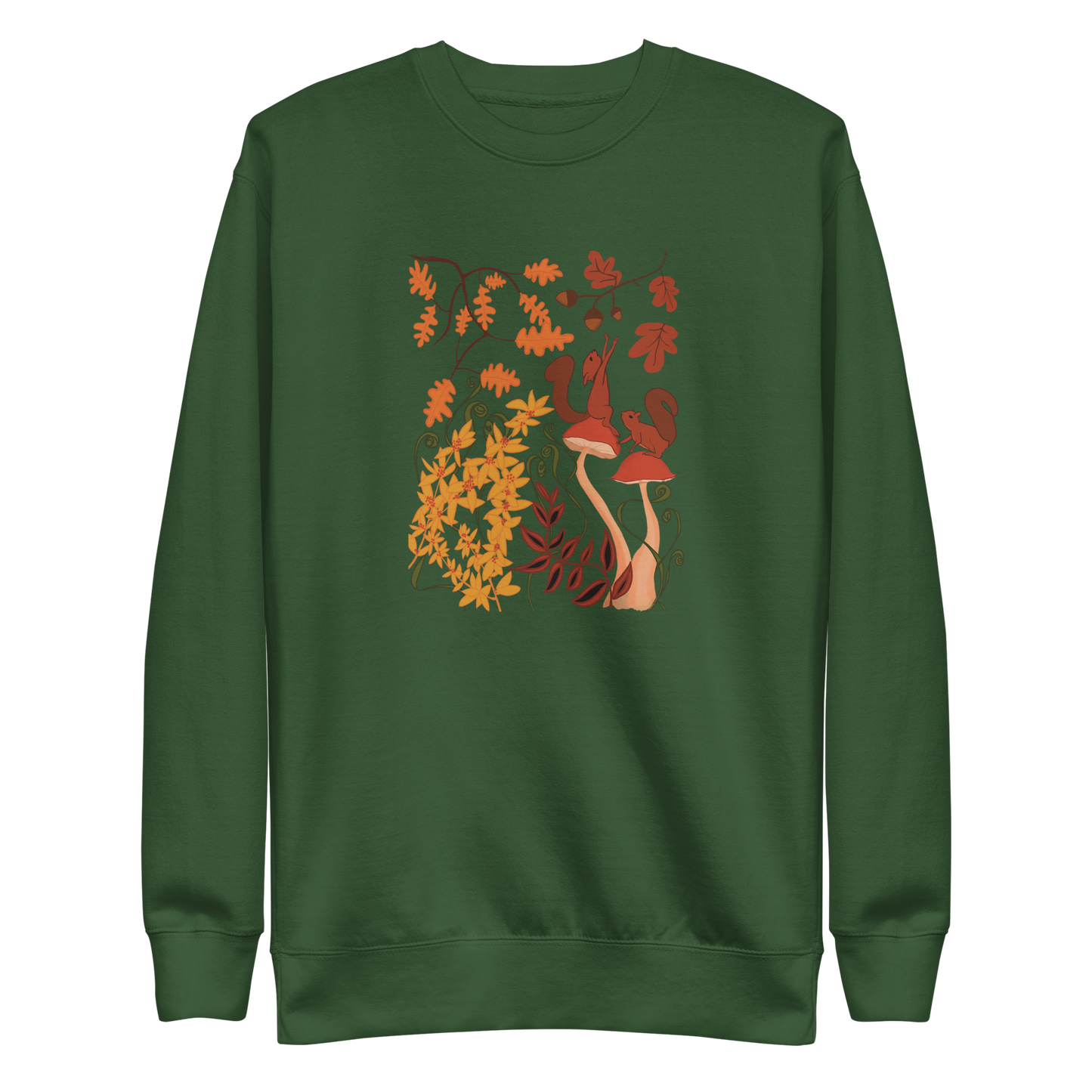 Squirrel's Harvest Haven Premium-Sweatshirt