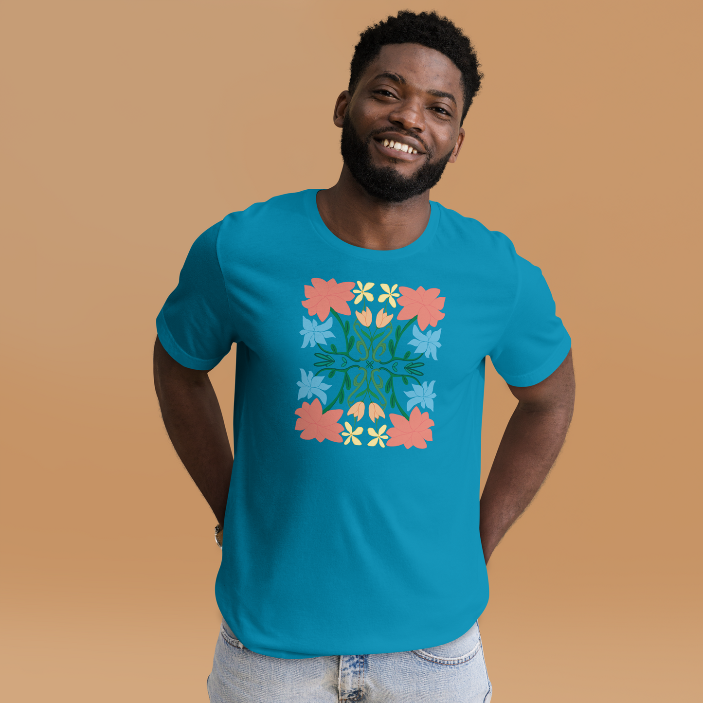 Retro Bouquet Unisex T-shirt