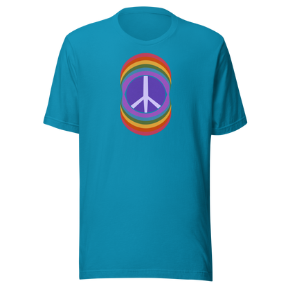 Rainbow Peace Unisex T-shirt