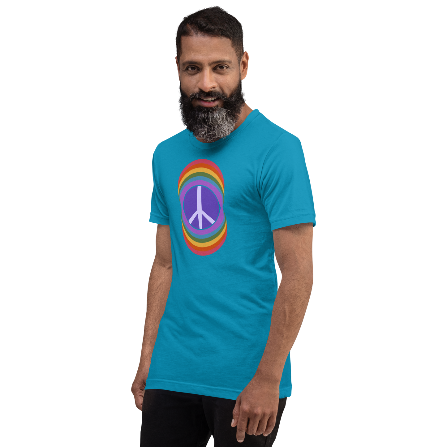 Rainbow Peace Unisex T-shirt