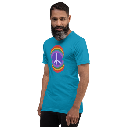 Rainbow Peace Unisex T-shirt