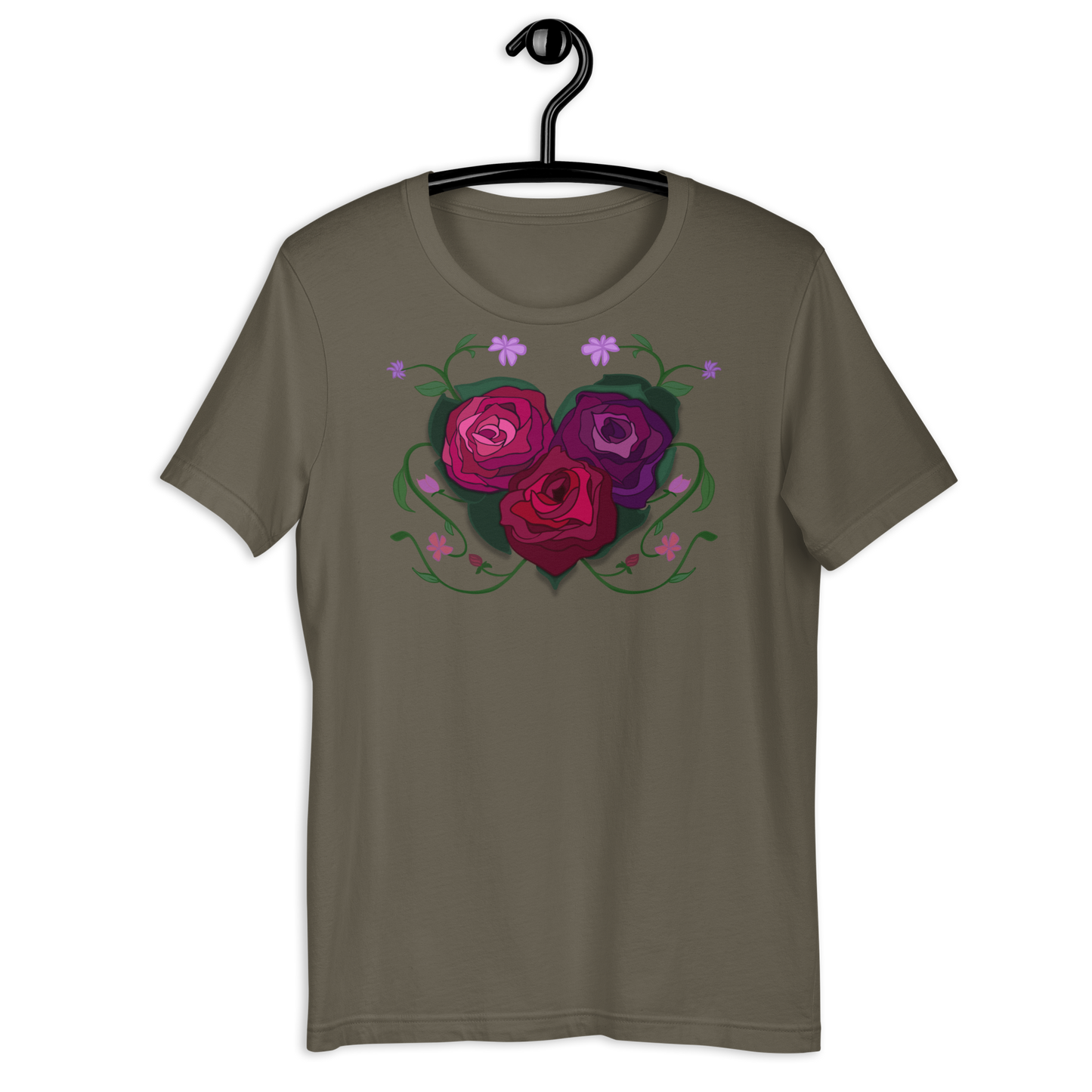 Rose Heart Unisex T-shirt