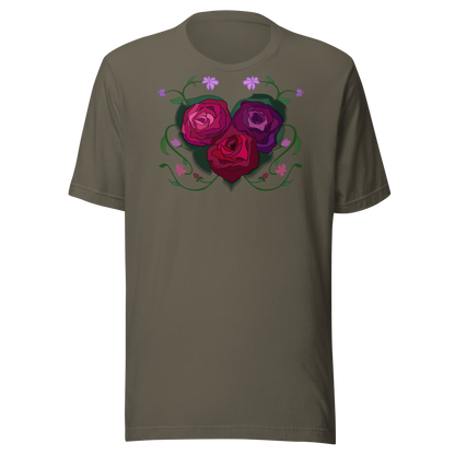 Rosenherz Unisex T-Shirt