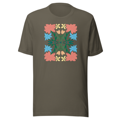 Retro Bouquet Unisex T-shirt