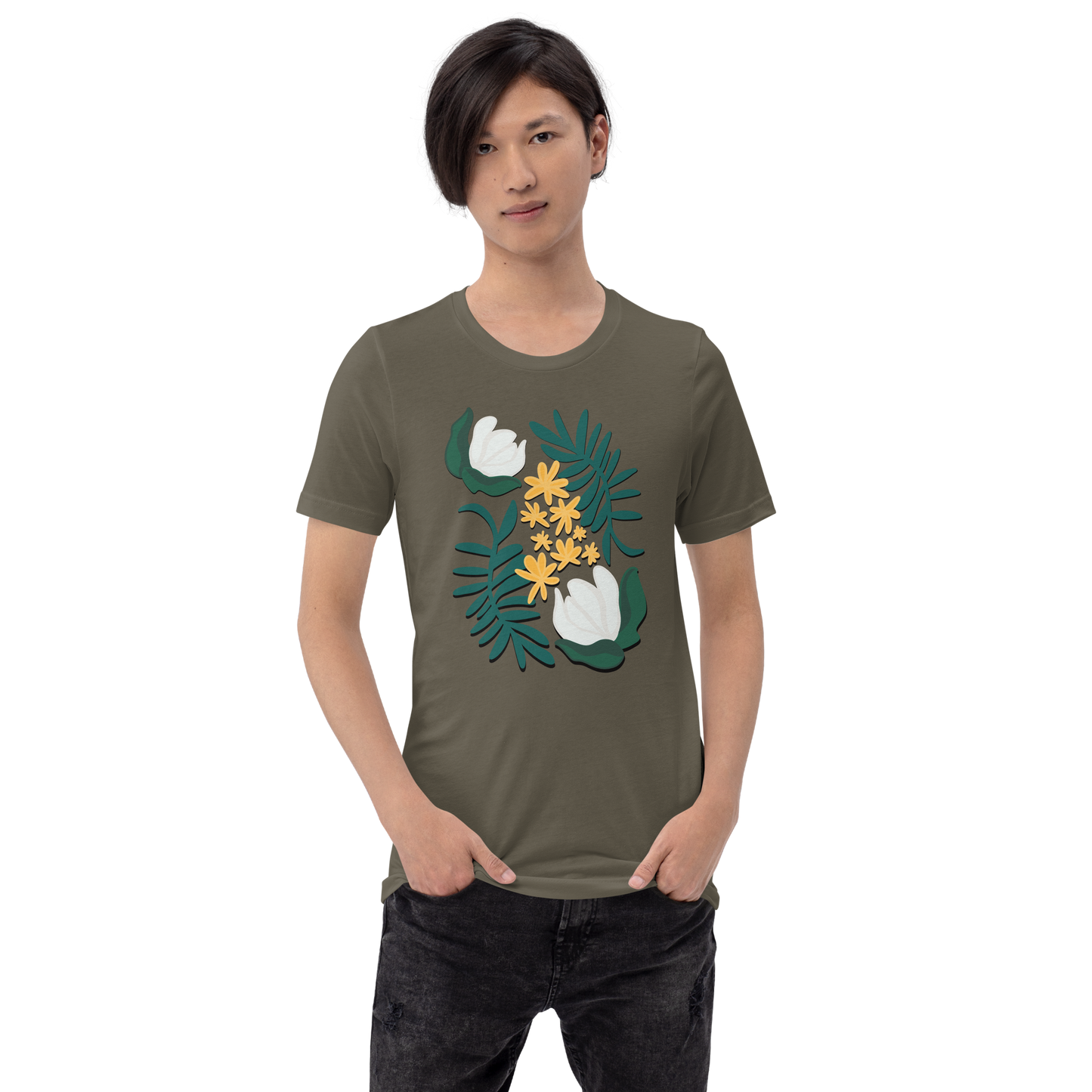 Retro Magnolie + Phlox Unisex T-Shirt