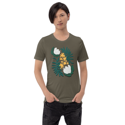 Retro Magnolie + Phlox Unisex T-Shirt