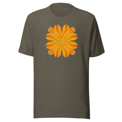 Retro Sunburst Unisex T-shirt