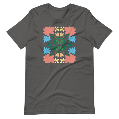 Retro Blumenstrauß Unisex T-Shirt