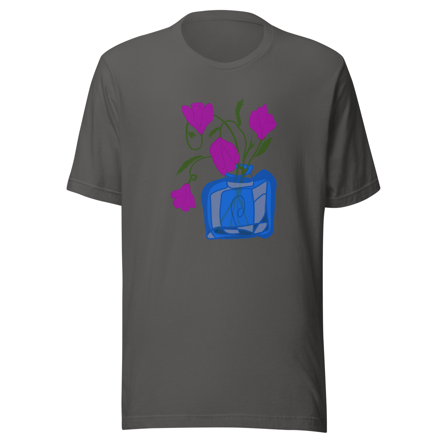 Retro Glockenblumen Unisex T-Shirt