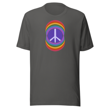 Rainbow Peace Unisex T-shirt