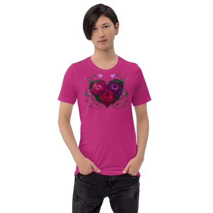 Rose Heart Unisex T-shirt