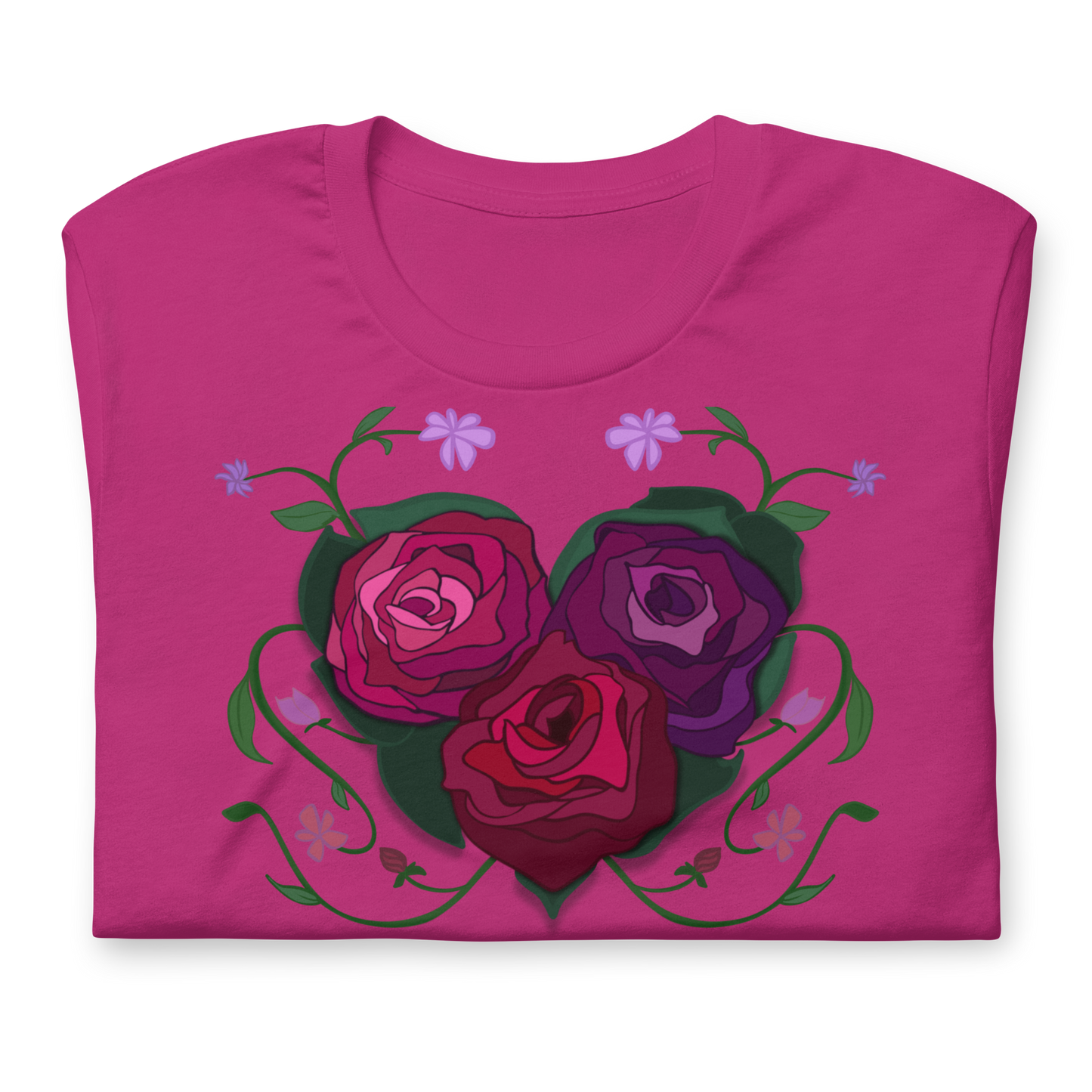 Rose Heart Unisex T-shirt