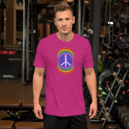 Rainbow Peace Unisex T-shirt