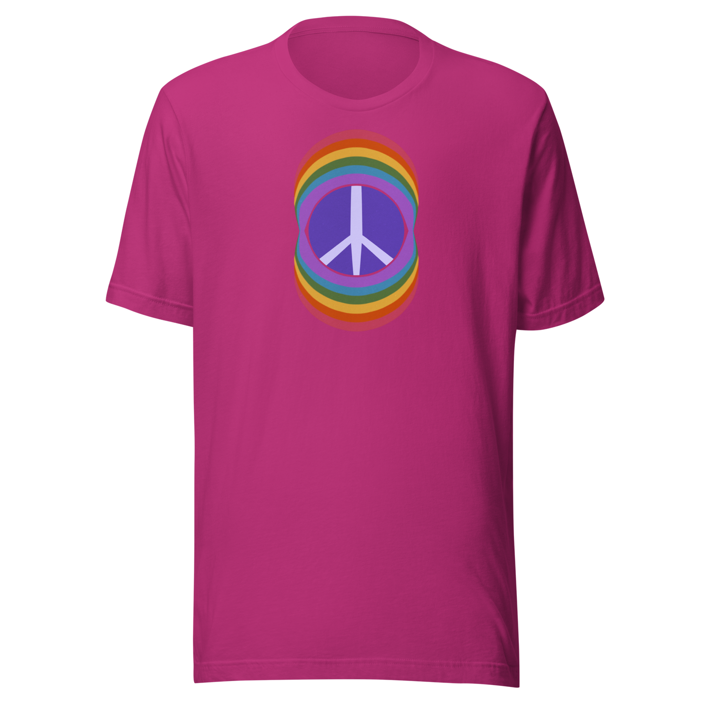 Rainbow Peace Unisex T-shirt