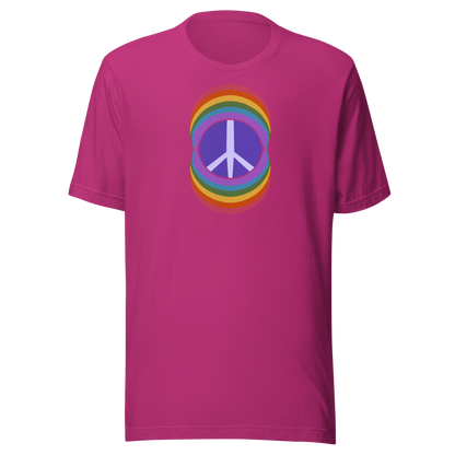 Rainbow Peace Unisex T-shirt