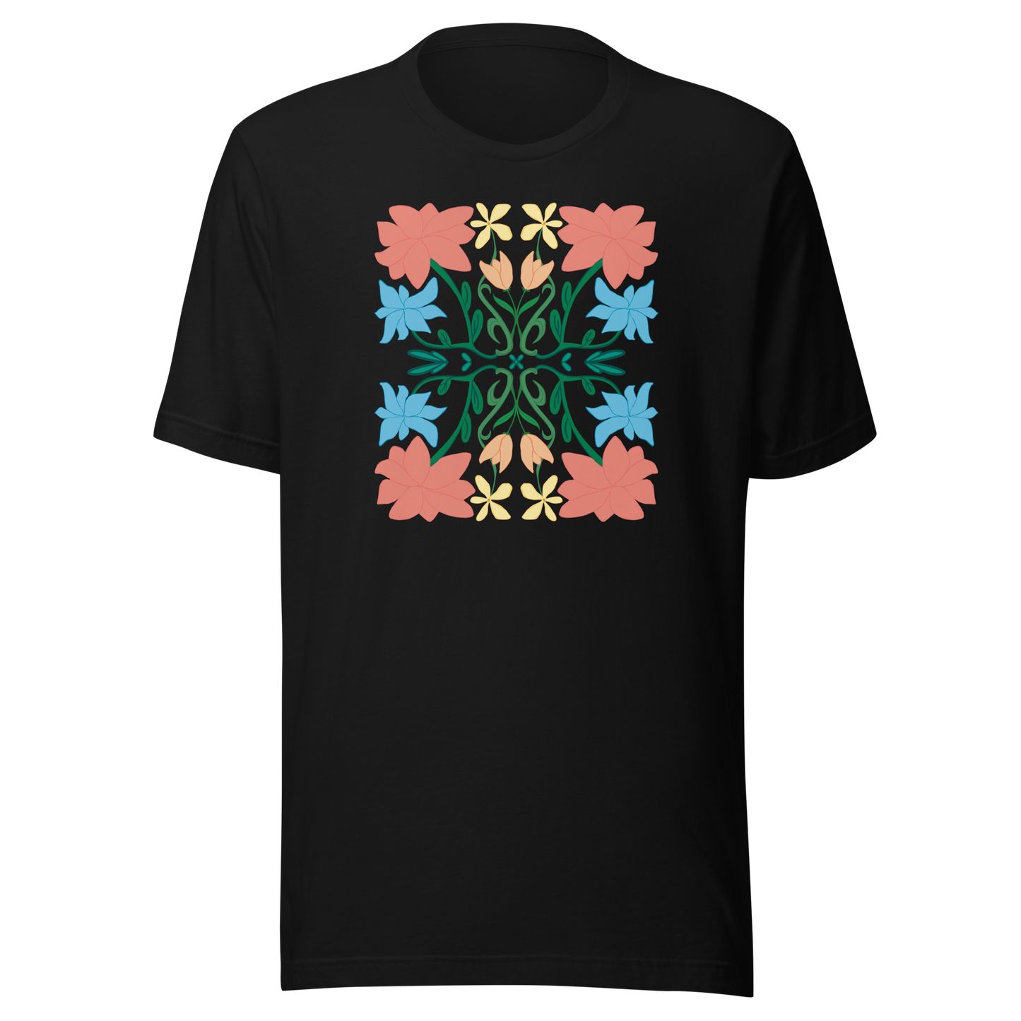 Retro Bouquet Unisex T-shirt