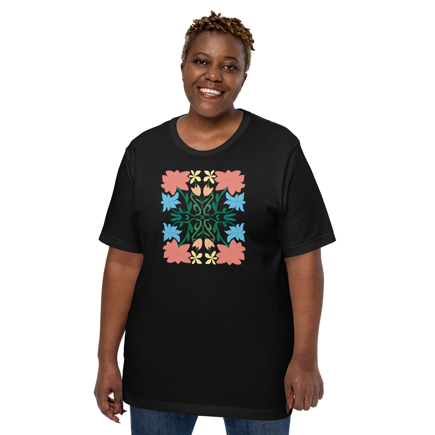 Retro Bouquet Unisex T-shirt