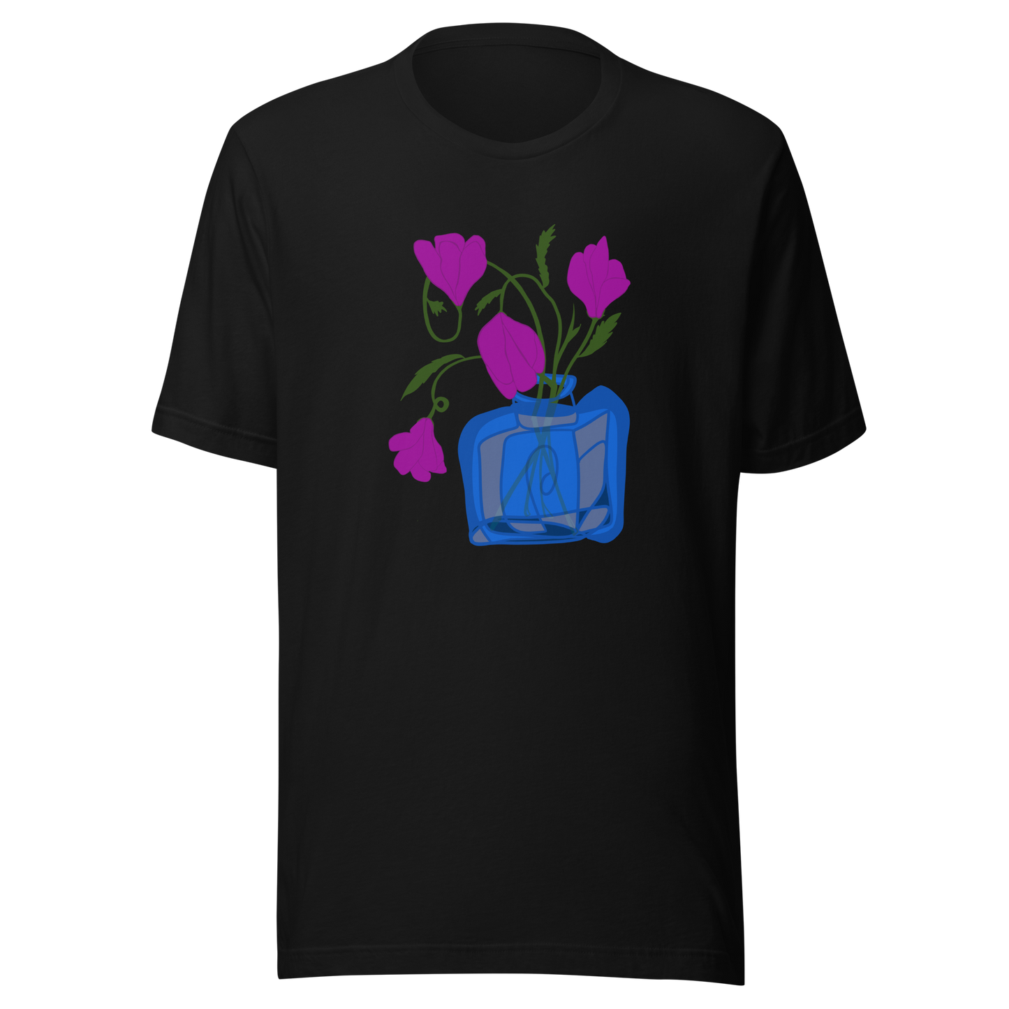 Retro Glockenblumen Unisex T-Shirt