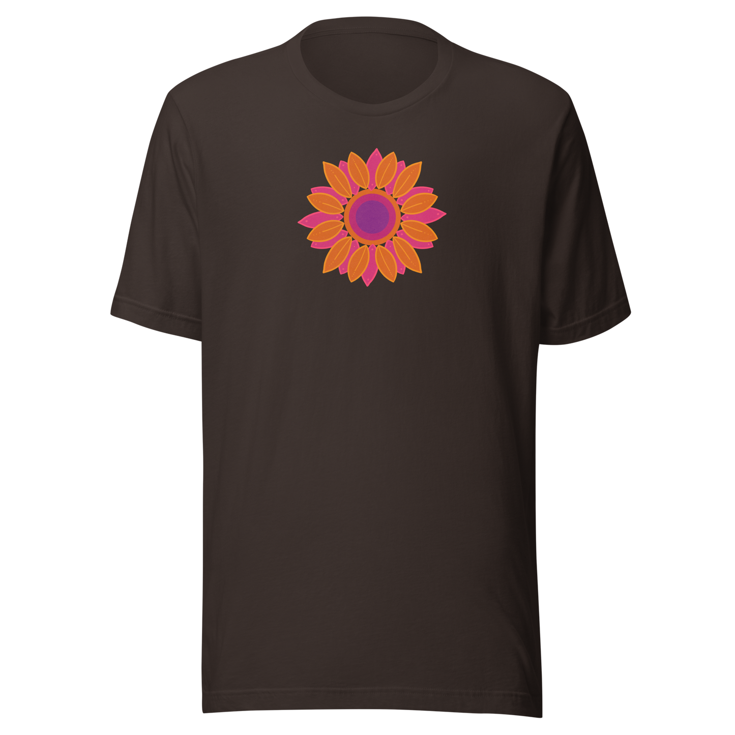 Retro Sun Daisy Unisex t-shirt