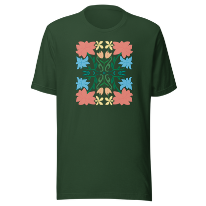 Retro Bouquet Unisex T-shirt