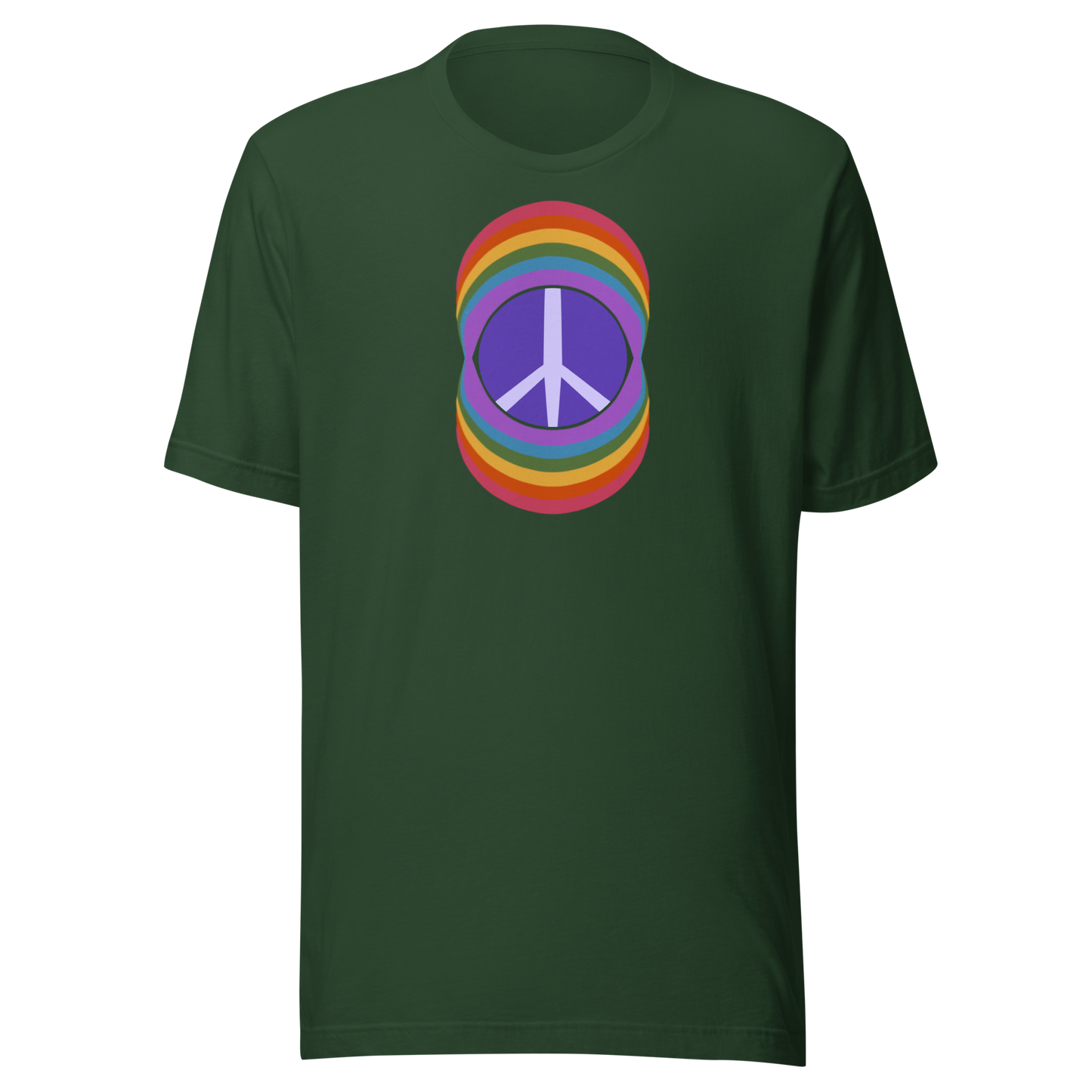 Regenbogen Frieden Unisex T-shirt