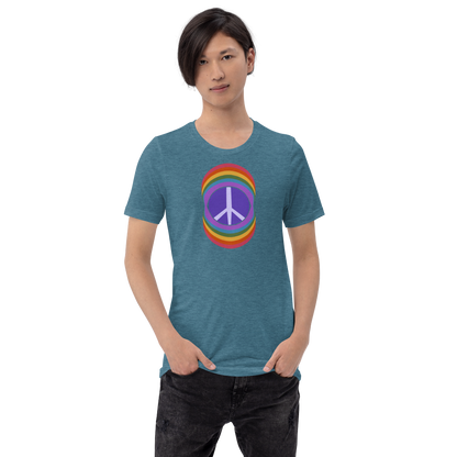 Regenbogen Frieden Unisex T-shirt