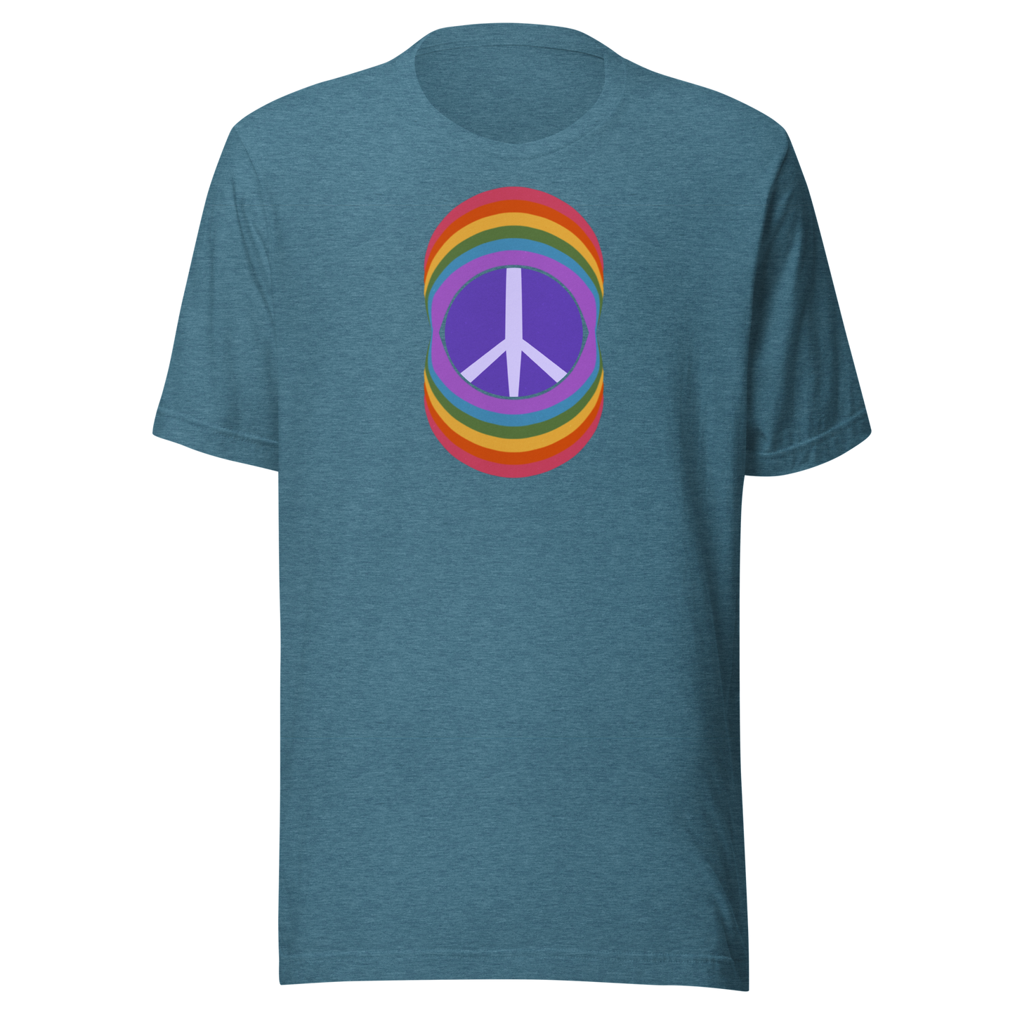 Regenbogen Frieden Unisex T-shirt