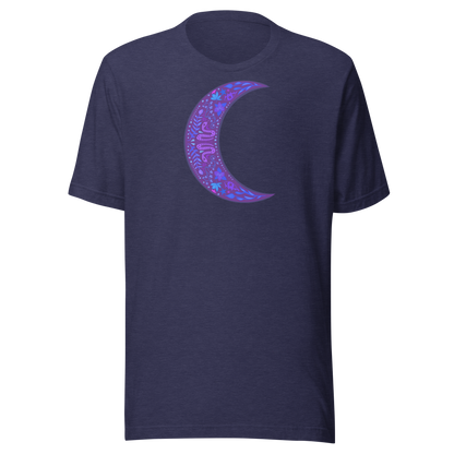 Serpent Moon Folk Art Unisex T-shirt