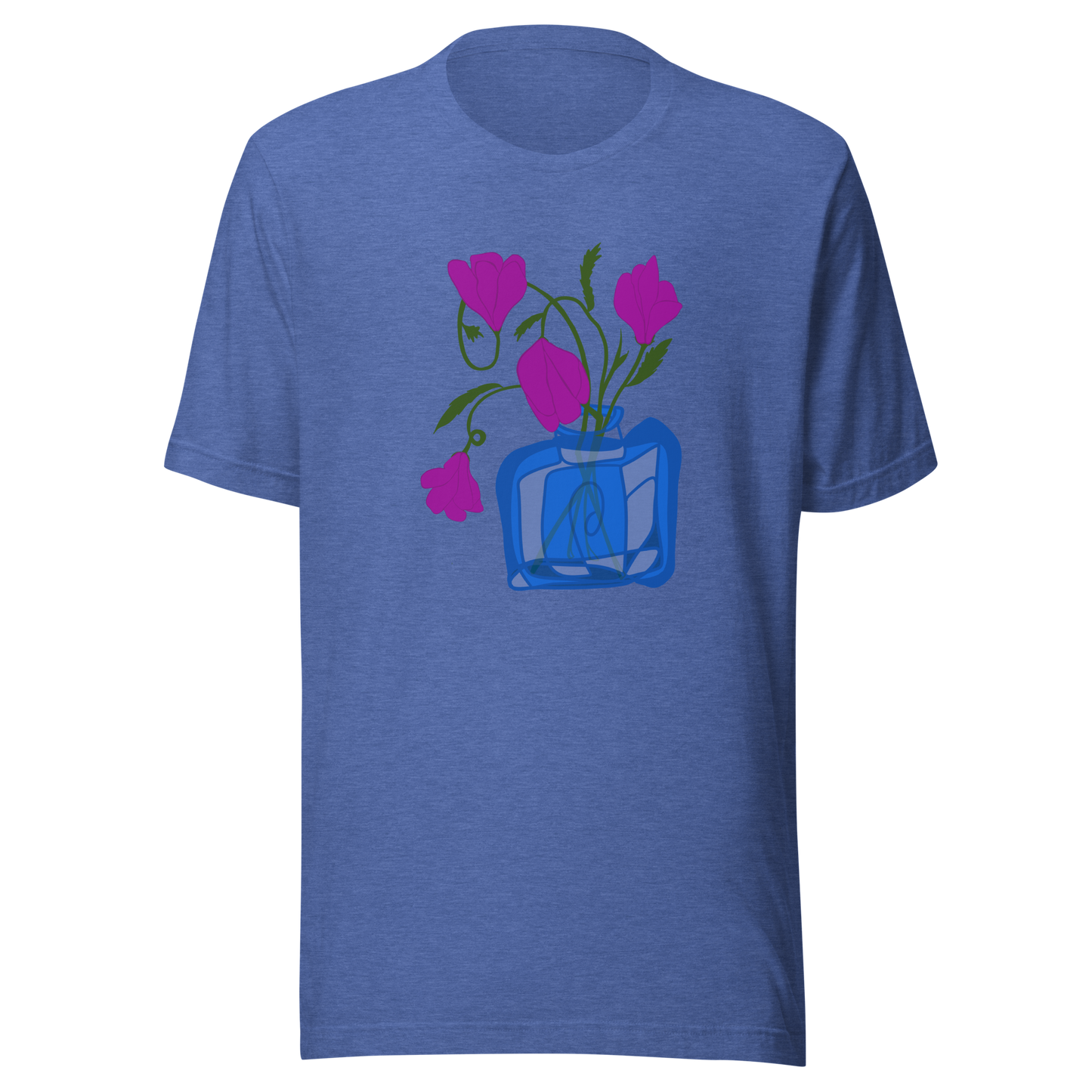 Retro Glockenblumen Unisex T-Shirt