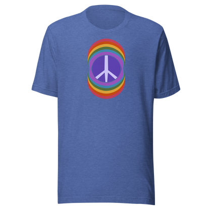 Regenbogen Frieden Unisex T-shirt