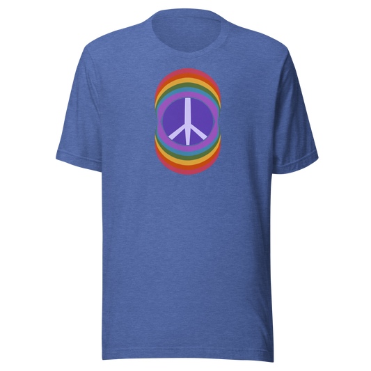 Rainbow Peace Unisex T-shirt