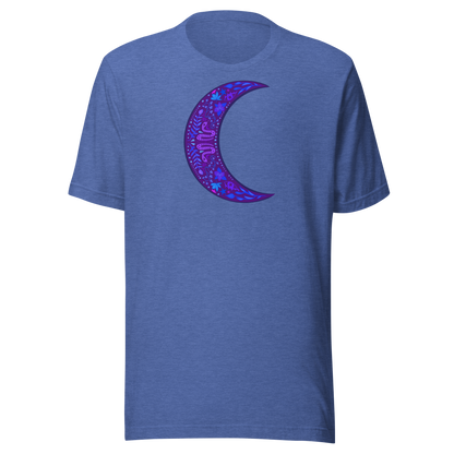 Serpent Moon Folk Art Unisex T-shirt