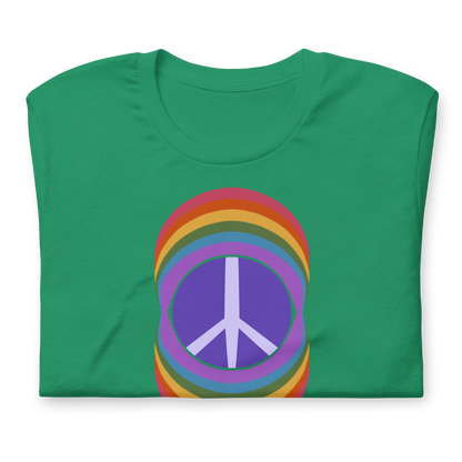 Rainbow Peace Unisex T-shirt