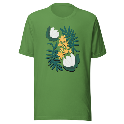 Retro Magnolia + Phlox Unisex T-shirt