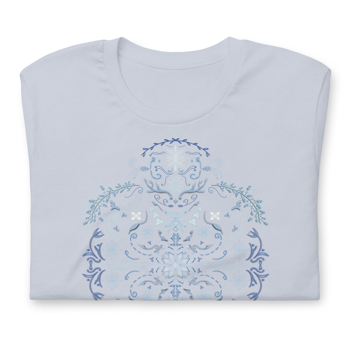 Winter Volkskunst Unisex T-shirt