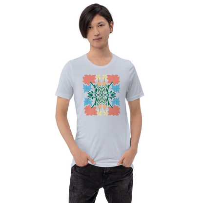 Retro Blumenstrauß Unisex T-Shirt