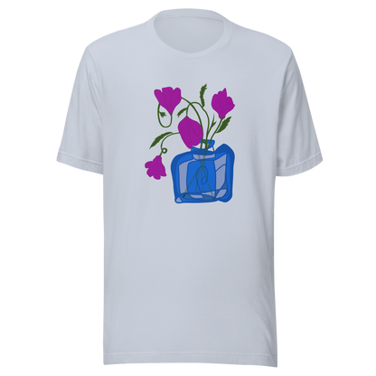 Retro Bell Flowers Unisex T-shirt