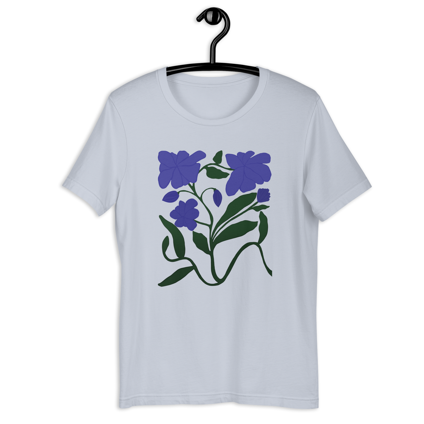 Retro Wildblumen Unisex T-Shirt